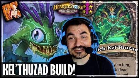 Kripparrian: A HARD WORKING KEL'THUZAD BUILD! - Hearthstone Battlegrounds