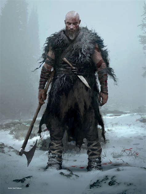 Image result for atreus concept | Warrior concept art, Viking character ...