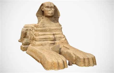 Great sphinx giza scan 3D model - TurboSquid 1302443