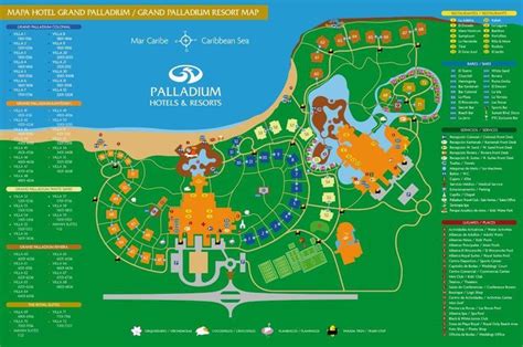 Grand Palladium Kantenah Resort Map - Bing | Grand palladium riviera ...