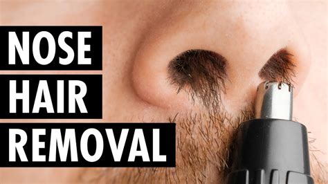 4 Methods for Nose Hair Removal | Getting Rid of Nose Hair | Tiege ...