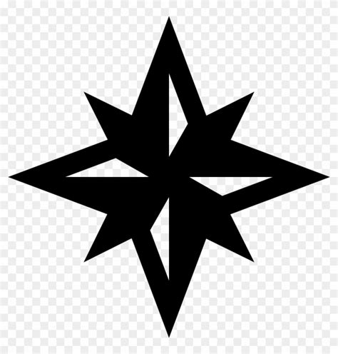 Png File Svg - Transparent Black Star Symbol, Png Download - 980x980 ...