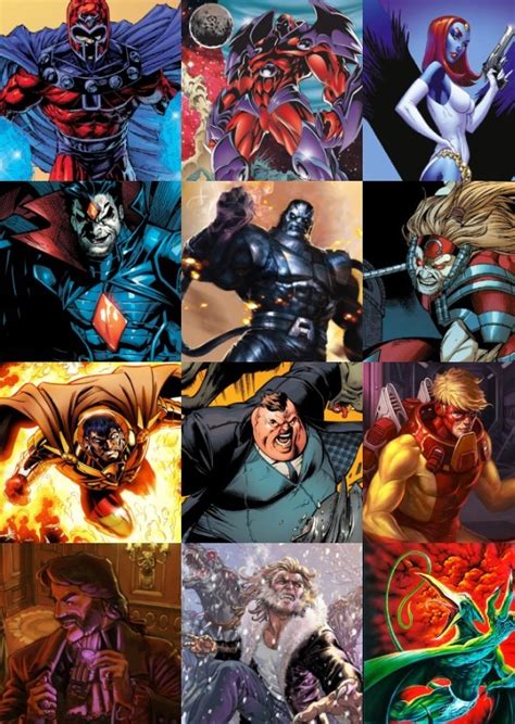 MCU X-Men villains Fan Casting on myCast