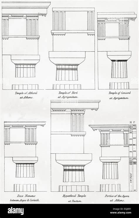 Order style doric hi-res stock photography and images - Alamy