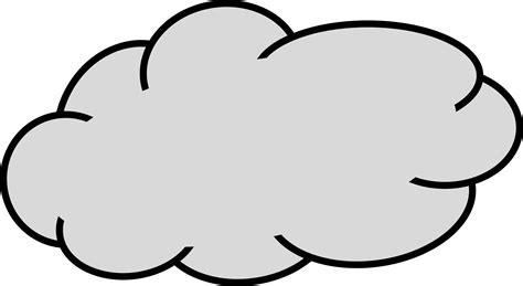 Cloud Outline Clip Art