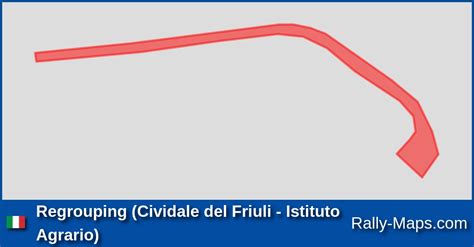 Regrouping (Cividale del Friuli - Istituto Agrario) stage map | Rally ...