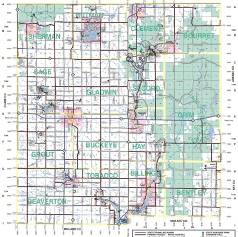 Maps - Gladwin County Road Commission