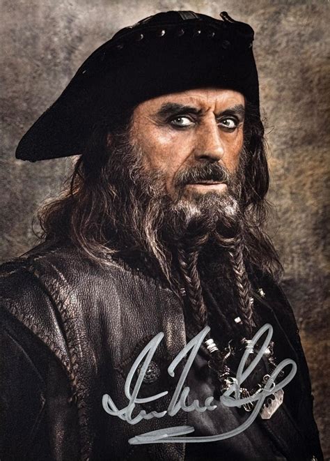 "Pirates of the Caribbean: On Stranger Tides" - Signed by Ian McShane ...