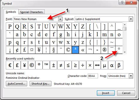 How to Insert Degree Symbol in Microsoft Word - DummyTech.com