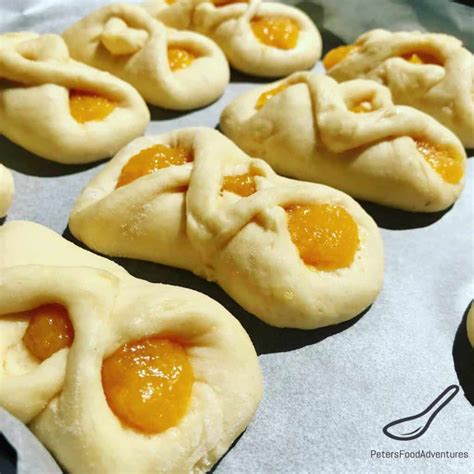 Sweet Piroshki with Apricots - Peter's Food Adventures