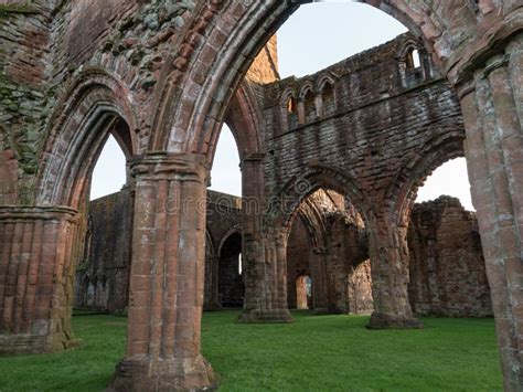 Sweetheart Abbey, Scotland stock photo. Image of ancient - 87469158