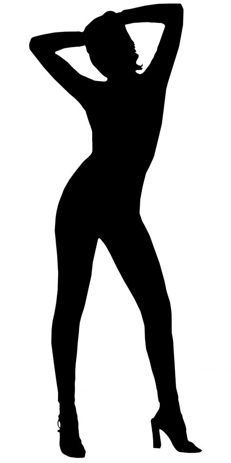 Silhouette Femme 6 Photo stock libre - Public Domain Pictures