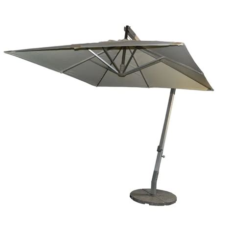 Small square aluminum hanging umbrella Celi outdoor patio umbrellas ...