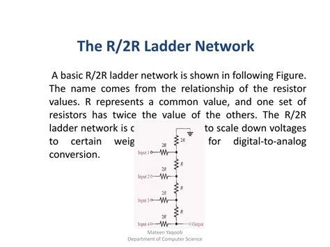 PPT - The R/2R Ladder Network PowerPoint Presentation, free download ...