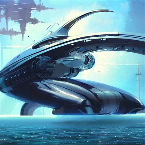 Futuristic Submarine