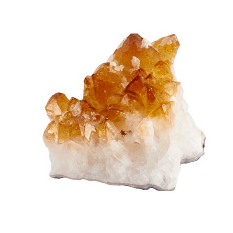 Citrine Crystal Cluster - Crystals and Stones