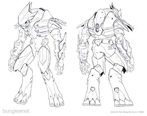 Halo:Combat Evolved concept art | Halo drawings, Halo combat evolved ...