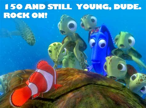 Age Is Just a Number from Finding Nemo Motivational Posters | E! News