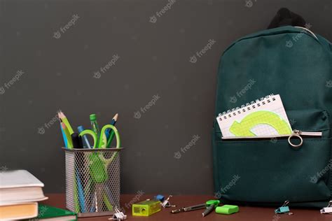 Premium Photo | Back to school concept with stationery supplies