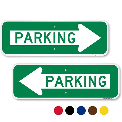 Parking Lot Signs Signage