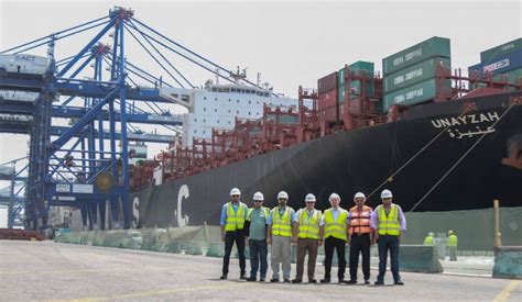 Spotted: Aqaba Container Terminal welcomes its largest ever vessel call ...