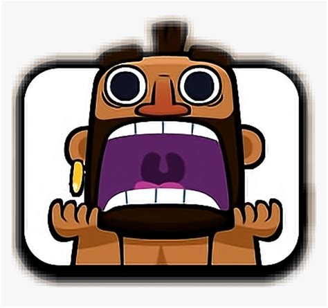 Hog Rider Emote Gif Clipart , Png Download - Clash Royale Emotes Gif ...