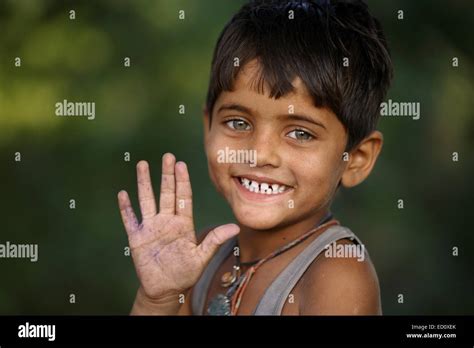 Indian boy with beautiful green eyes Rajasthan India Stock Photo - Alamy