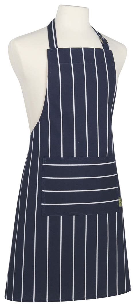 Butcher Stripe Modern Apron | Modern aprons, Apron, Bib apron