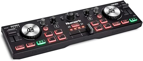 Numark DJ2GO2 – Compact 2 Deck USB DJ Controller For Serato DJ with a ...