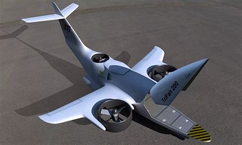 Hybrid-Electric VTOL TriFan 200 cargo drone | WordlessTech