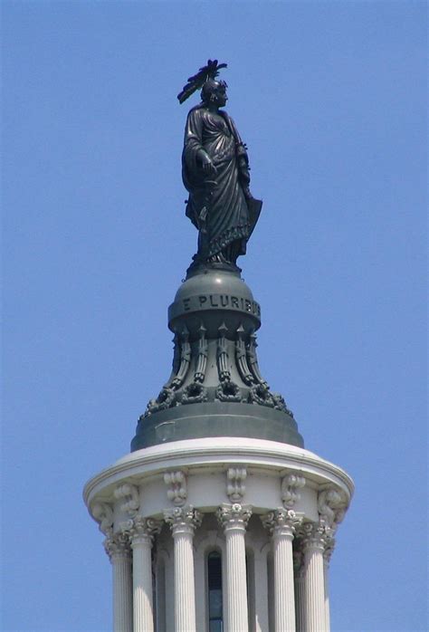 Statue of Freedom, US Capitol | This is the pedastal and sta… | Flickr