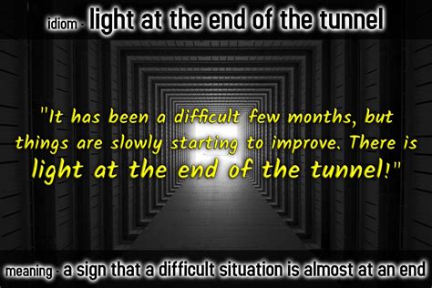 idiom-light-at-the-end-of-the-tunnel - Funky English