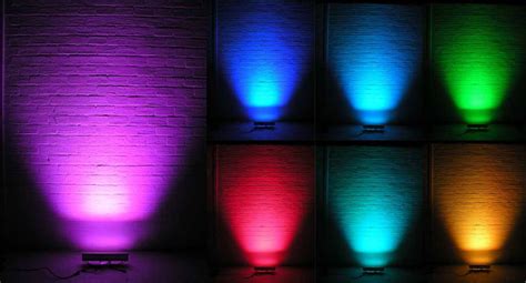 LED Wall Washer 24 Volt 12x1W RGB DMX - BuyLEDStrip.com