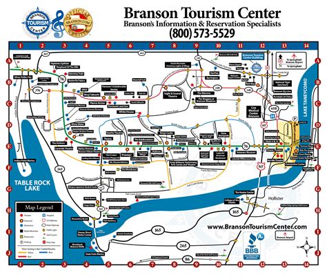 Branson Mo Attractions Map - Florida State Fairgrounds Map