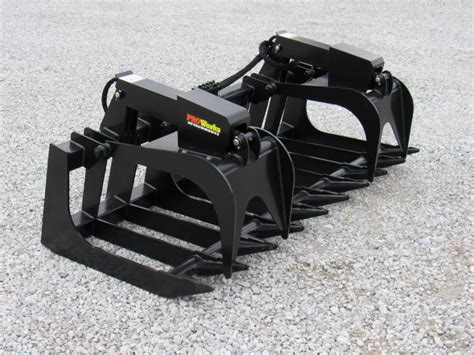 Heavy Equipment, Parts & Attachments 84" Industrial Grapple Rake Skid ...