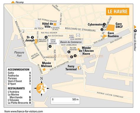 Le Havre Map - France