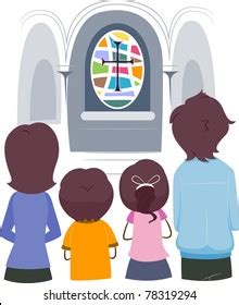 220 Christian Family Praying Together Stock Vectors, Images & Vector ...