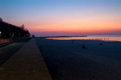 Beach In Kołobrzeg Free Stock Photo - Public Domain Pictures