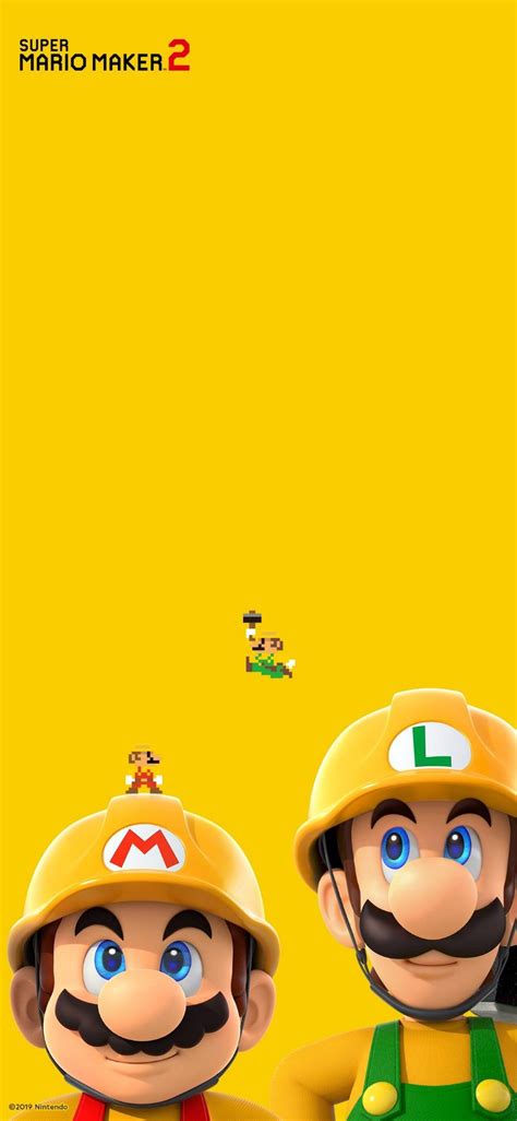 Super Mario Maker 2 wallpaper | Mario et luigi, Jeu mario bros, Dessin ...