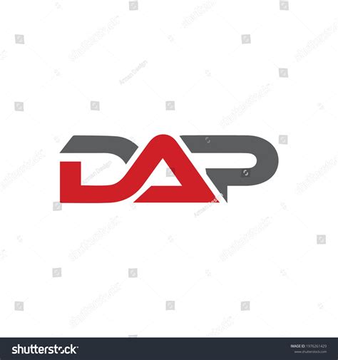 Dap Initial Letter Logo Design Stock Vector (Royalty Free) 1976261429 ...