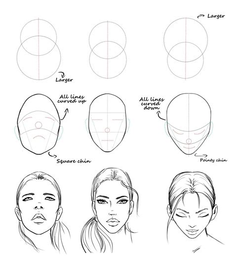 The Art of Drawing Gorgeous Faces | I Draw Fashion Academy ...