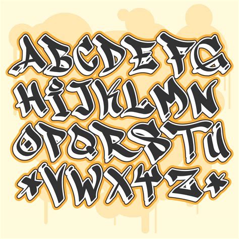 Printable Graffiti Letters