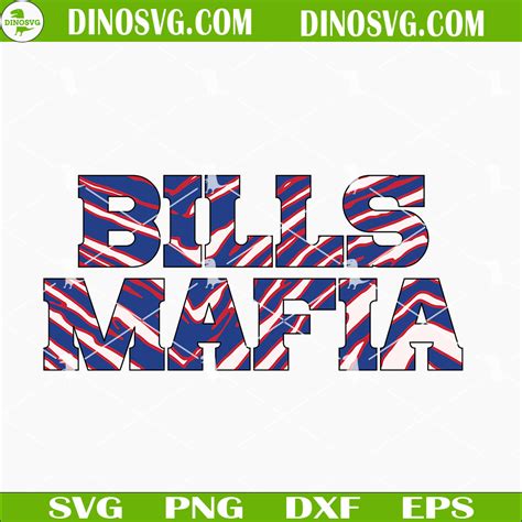 Bills Mafia Zubaz SVG, Buffalo Bills SVG PNG DXF EPS Cricut - DinoSvg