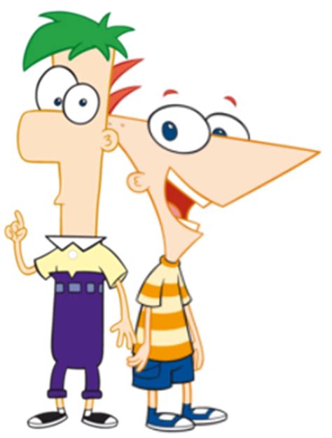 Phineas and ferb, Cartoon painting, Cartoon caracters