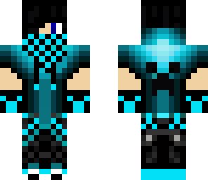 Blue Gamer Boy | Minecraft Skin