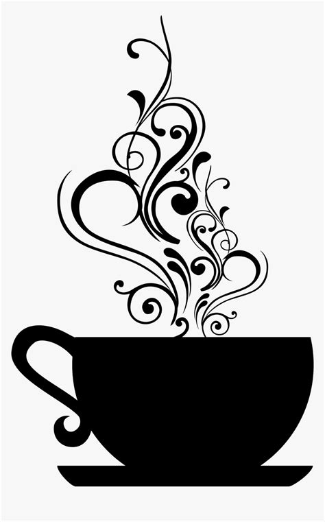 Cliparts For Free Download Teacup Clipart Transparent - Tea Black And ...