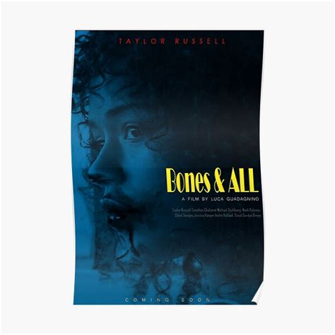 "Bones and All Film " Poster for Sale by galaxysky | Redbubble