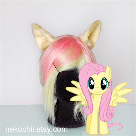 Fluttershy MLP cosplay ears by chibigon on DeviantArt