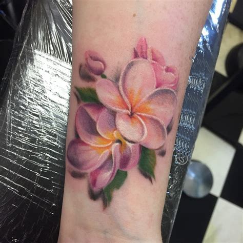 Plumeria Tattoos Designs, Ideas and Meaning | Tattoos For You