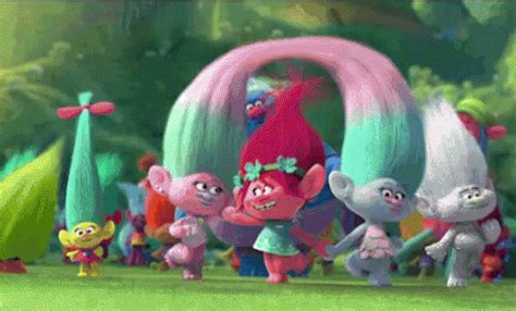 Trolls GIF - Trolls TrollsMovie Dance - Discover & Share GIFs